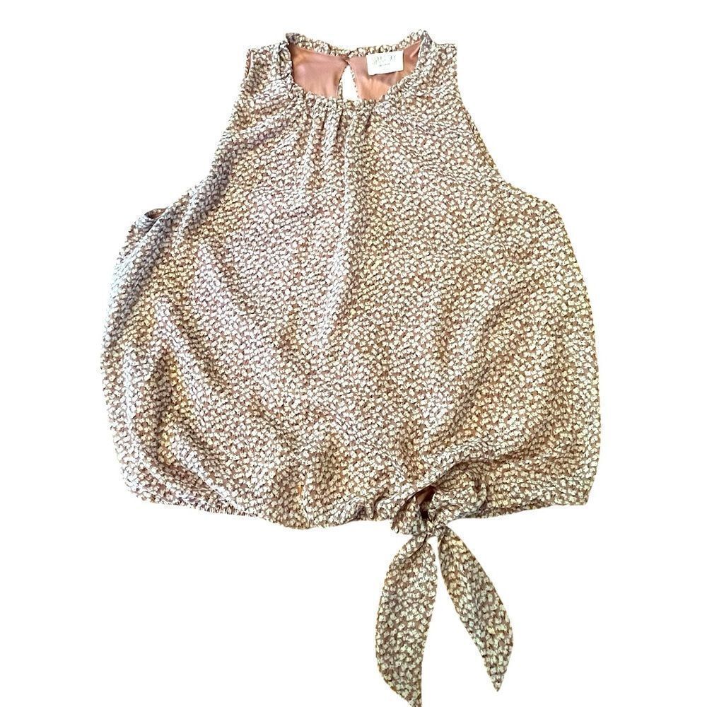 Womens’ Sienna Sky Rose Colored Tank Blouse Size M